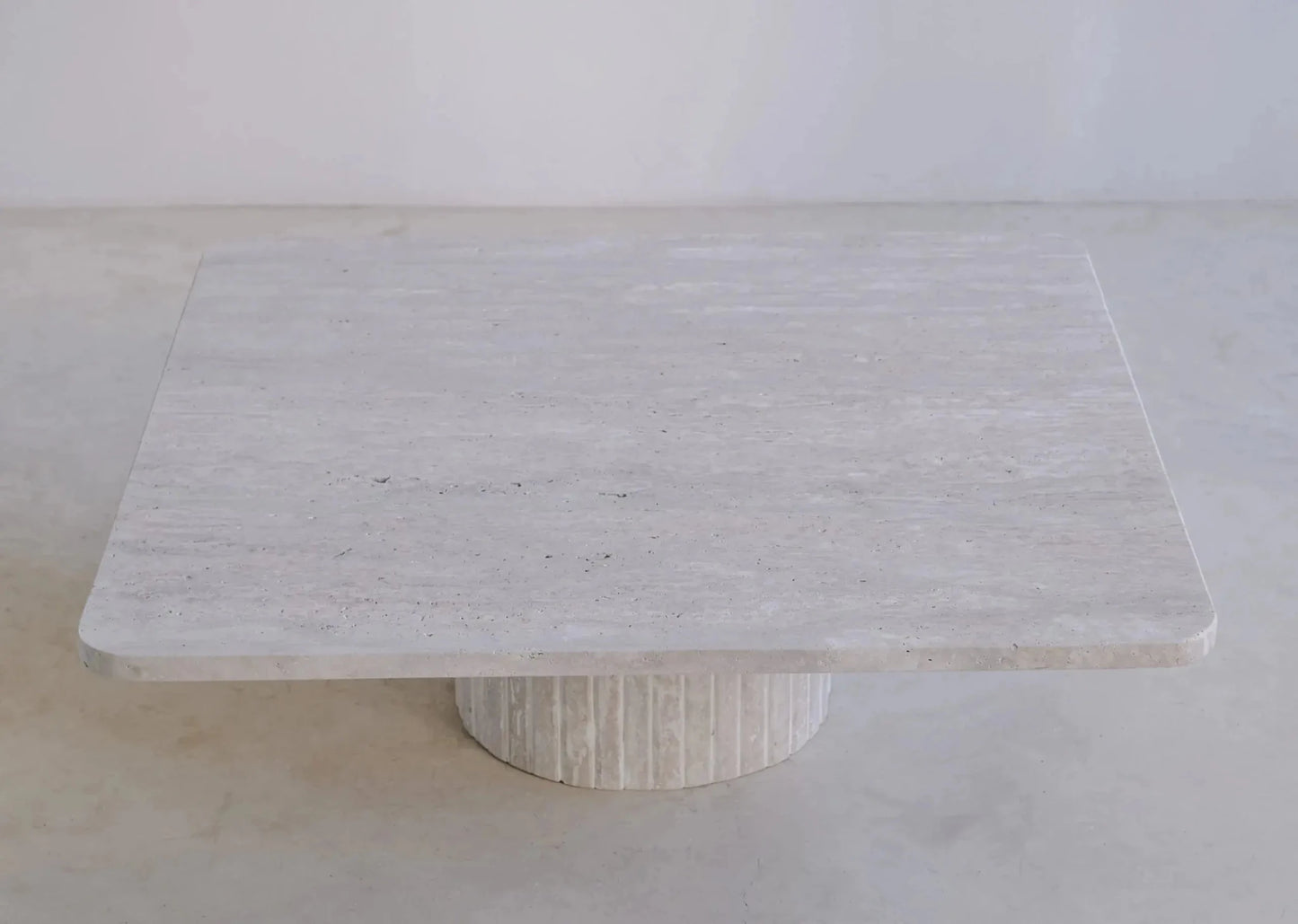 Table basse en Travertin Eros - Modernista Maroc