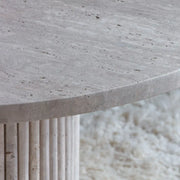 table basse en travertin opale - Modernista Maroc