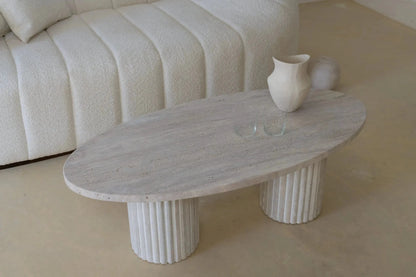 Table basse ovale Hestia - Modernista Maroc