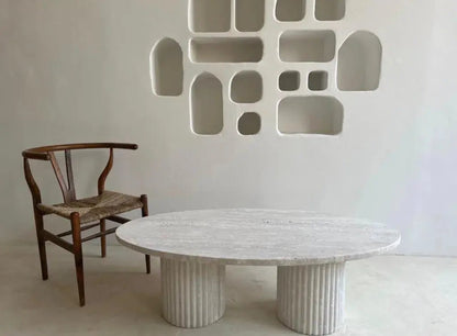 Table basse ovale Hestia - Modernista Maroc