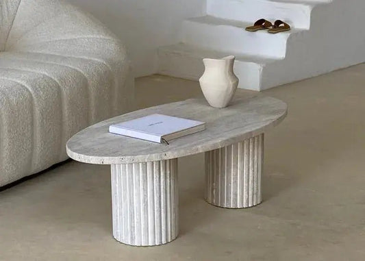 Table basse ovale Hestia - Modernista Maroc