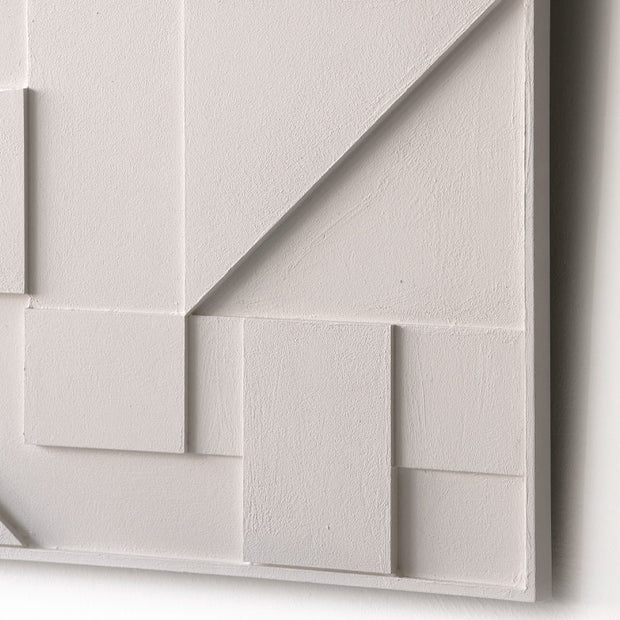 SHAPE 1 Tableau bois peinture satinée