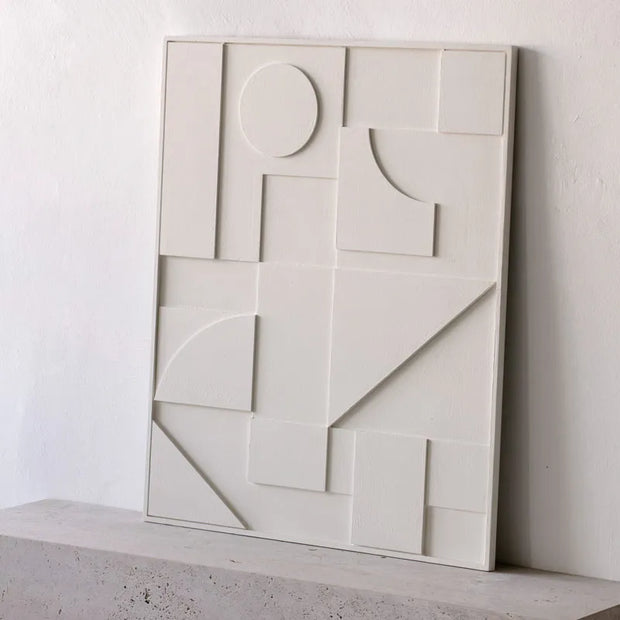 SHAPE 1 Tableau bois peinture satinée