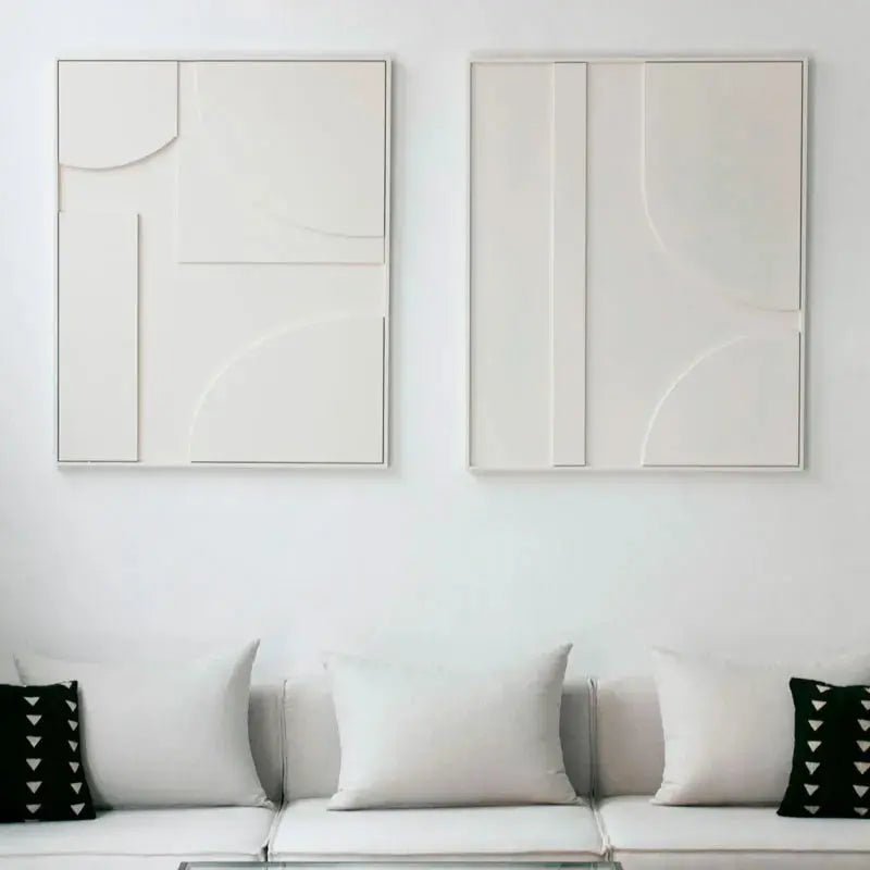 TABLEAUX ABSTRAIT 3D - ONDÉE - Modernista Maroc