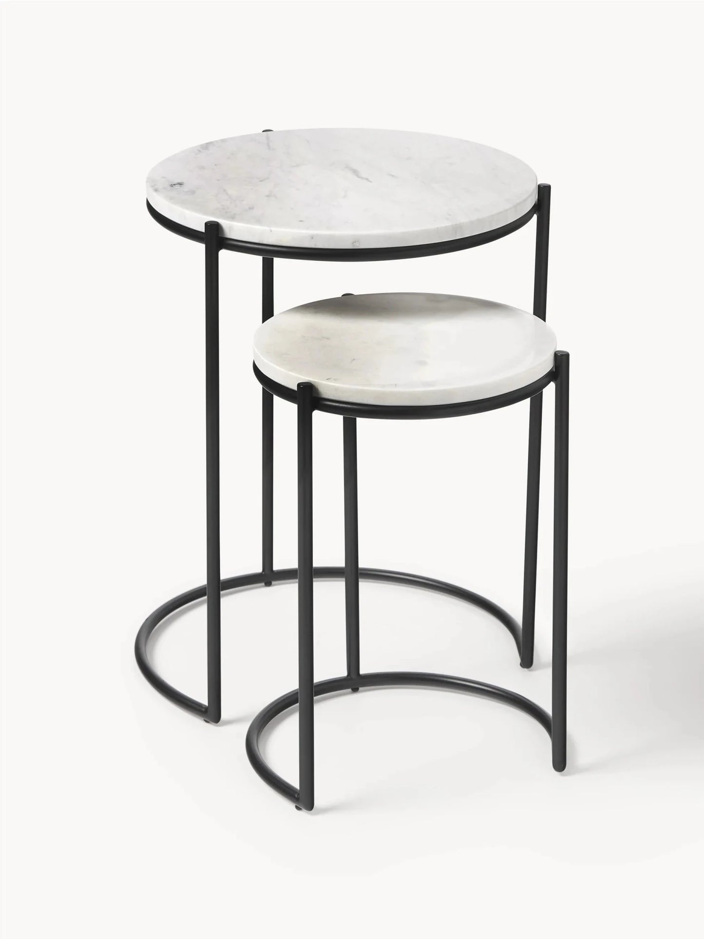 Tables Gigognes en Marbre Ella - Modernista Maroc