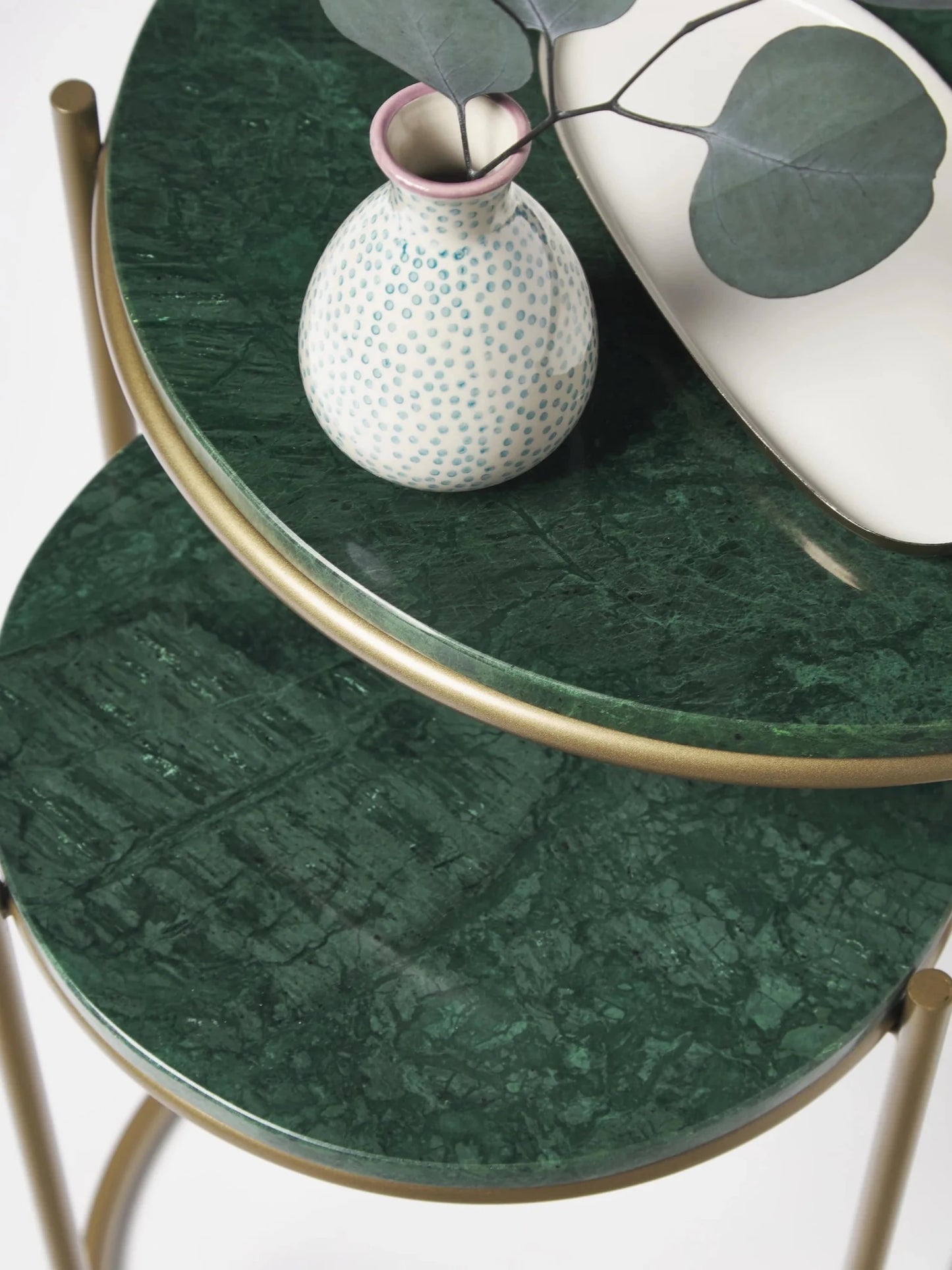 Tables Gigognes en Marbre Ella - Modernista Maroc