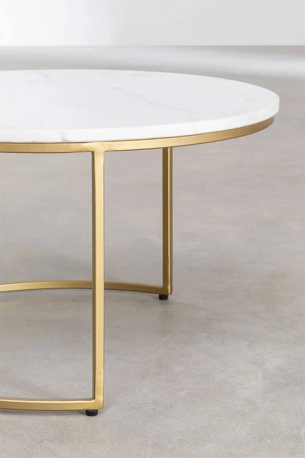 Tables Gigognes en Marbre – Oréa | Véritable Marbre Blanc - Modernista Maroc