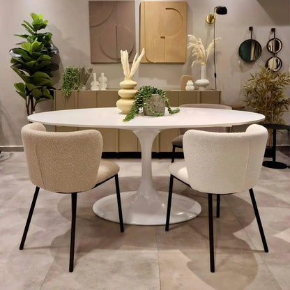 Chaise Lana – Bouclette – Ecru