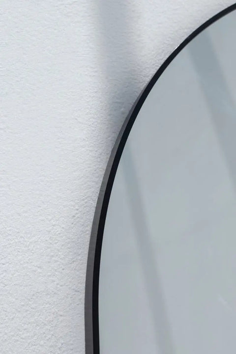 Miroir Mural Arqué Noir - Modernista Maroc