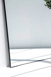Miroir Métal Rectangulaire Noir Zara en Pleine Longueur - Modernista Maroc