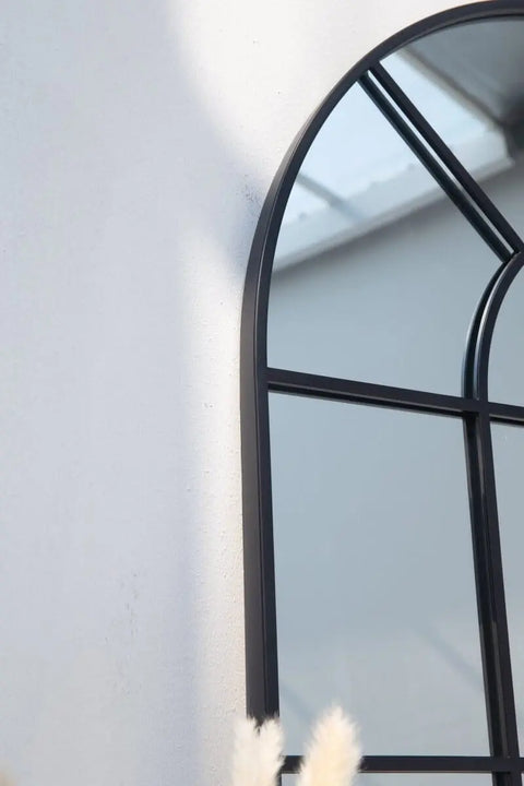 Miroir Arc Mural Noir Pour Console (120x80 CM) - Modernista Maroc