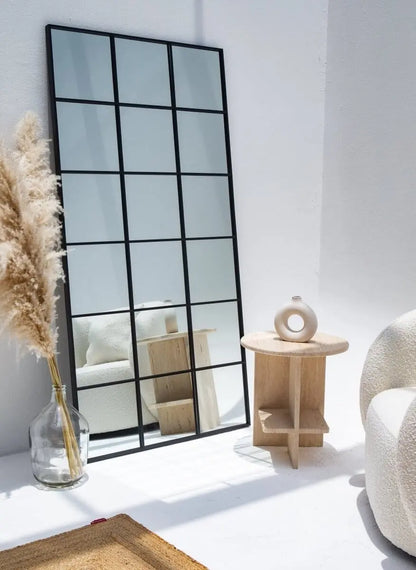 Table d'appoint ronde en travertin - Modernista Maroc