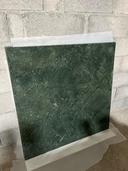 Table basse en Marbre Vert Guatemala - Modernista Maroc