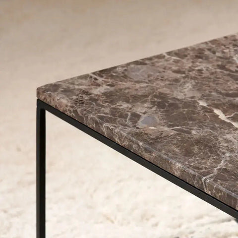 Table Basse Rectangulaire - Divers Marbre et Dimensions - Modernista Maroc