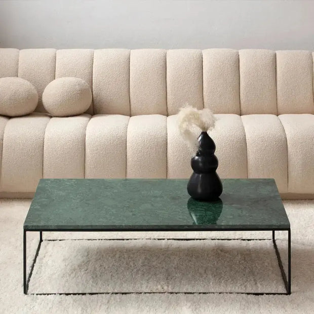 Table Basse Rectangulaire - Divers Marbre et Dimensions - Modernista Maroc