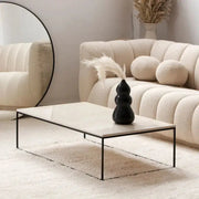 Table Basse Rectangulaire - Divers Marbre et Dimensions - Modernista Maroc