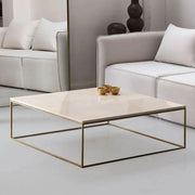Table Basse Carrée -  Divers Marbre et Dimensions - Modernista Maroc