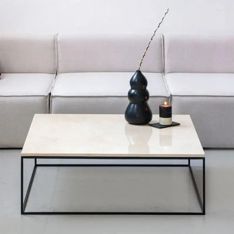Table Basse Carrée -  Divers Marbre et Dimensions - Modernista Maroc
