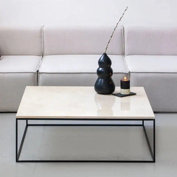 Table Basse Carrée -  Divers Marbre et Dimensions - Modernista Maroc