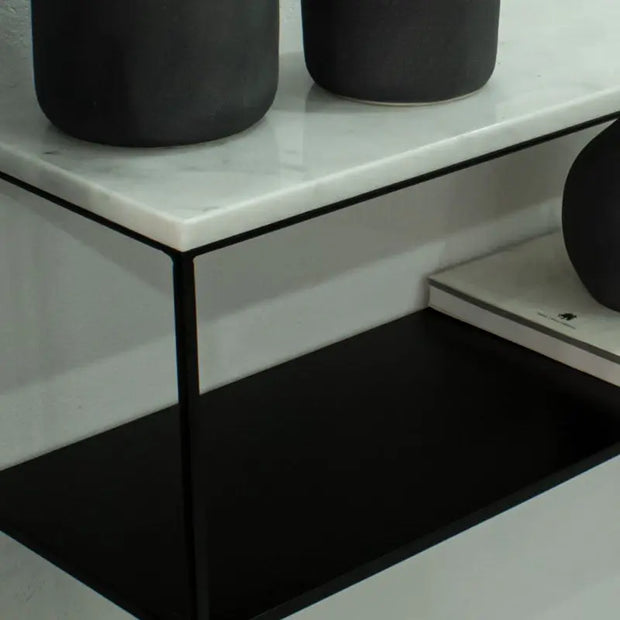 Console en Marbre Blanc Andalusia - Modernista Maroc