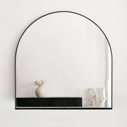 Miroir Mural en Demi-Cercle