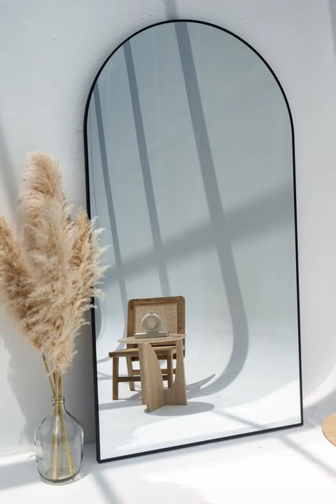 Miroir XXL Arqué Noir