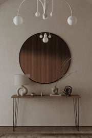 Miroir noir rond ( 5 Diamètre )