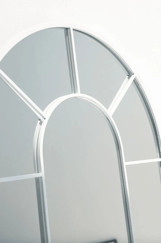 Miroir Arqué gris avec Cadre Divisé ( 6 Dimensions )