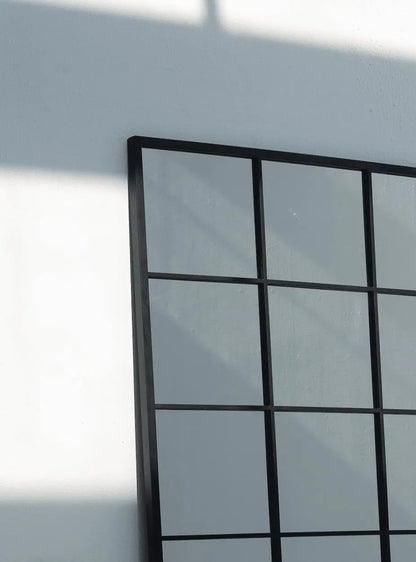 Grand Miroir Noir Rectangulaire