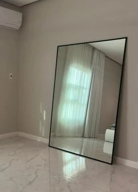 Miroir XXL Rectangulaire Noir - Dimensions 230 x 150 cm et 225 x 235 cm