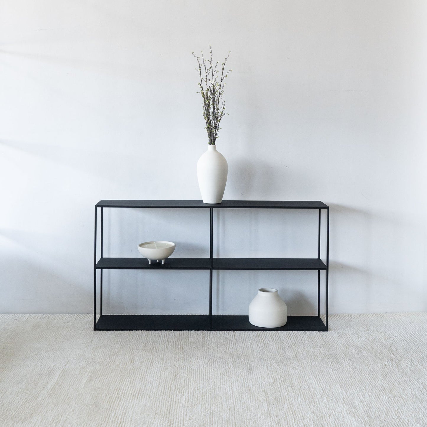 Console Onyx — version acier noir poudré