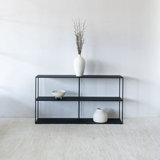 Console Onyx — version acier noir poudré