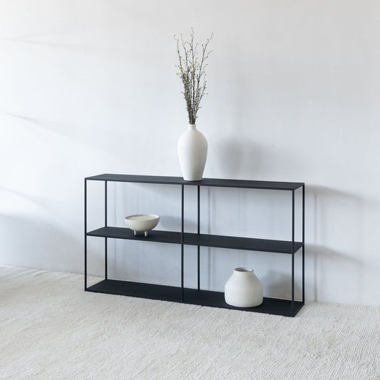 Console Onyx — version acier noir poudré