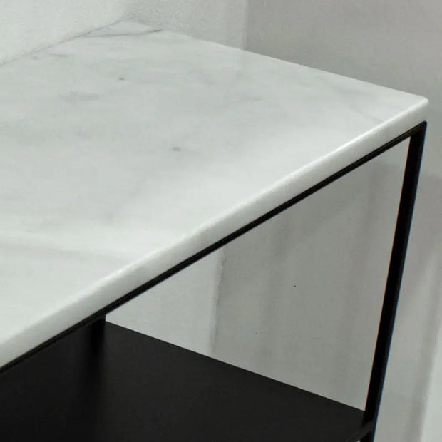 Console en Marbre Blanc Andalusia - Modernista Maroc