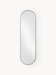 Miroir Mural Ovale Noir (4 Tailles)