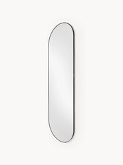 Miroir Mural Ovale Noir (4 Tailles)