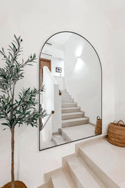 Miroir XXL Arqué Noir