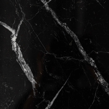 Meuble TV Atlas en marbre noir