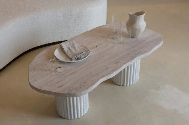 Table basse plateau forme organique Hades - Modernista Maroc