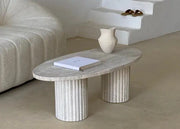 Table basse ovale Hestia - Modernista Maroc